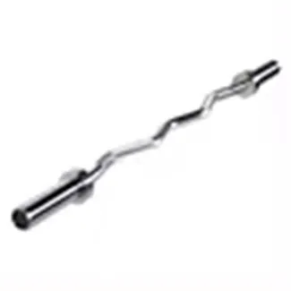 [CB121015C] ST EZ Curl Bar (1.2m, 10kg Chrome Finish)